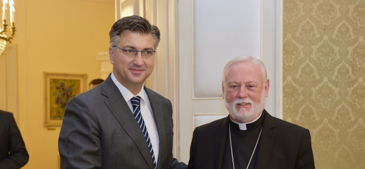 Suradnja Hrvatske i Svete Stolice vrlo je dobra, Vlada je privržena provedbi Vatikanskih ugovora